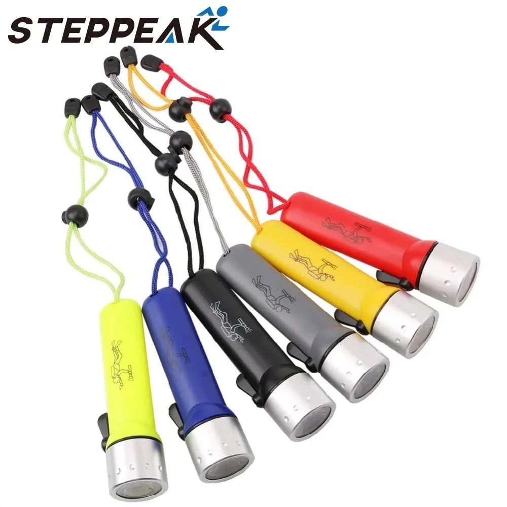 Miniatura 3 de Linterna Acuatica Para Buceo Mano